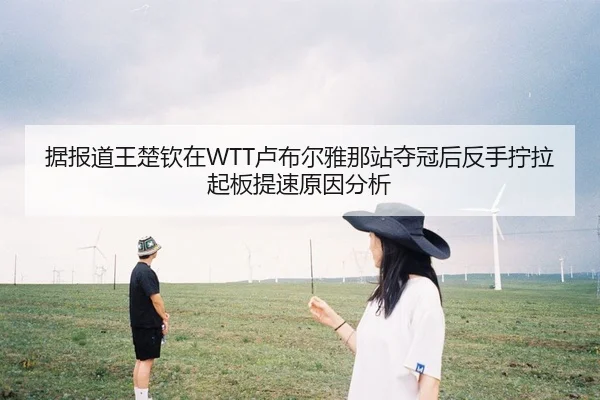 据报道王楚钦在WTT卢布尔雅那站夺冠后反手拧拉起板提速原因分析